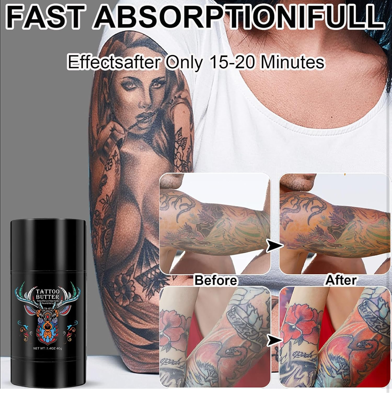 Tattoo Aftercare Balm - 40ml