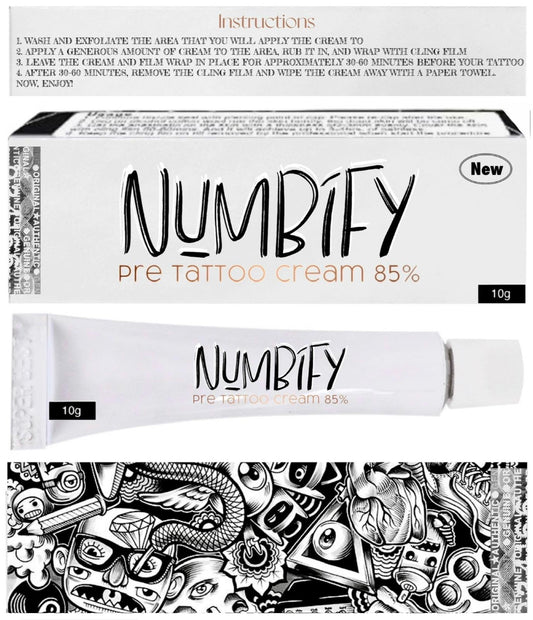 Numbify Tattoo Numbing Cream 85%